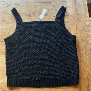 J Crew Crocheted tank top size XL.  NWT